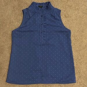 Jcrew factory mock neck work top size 6